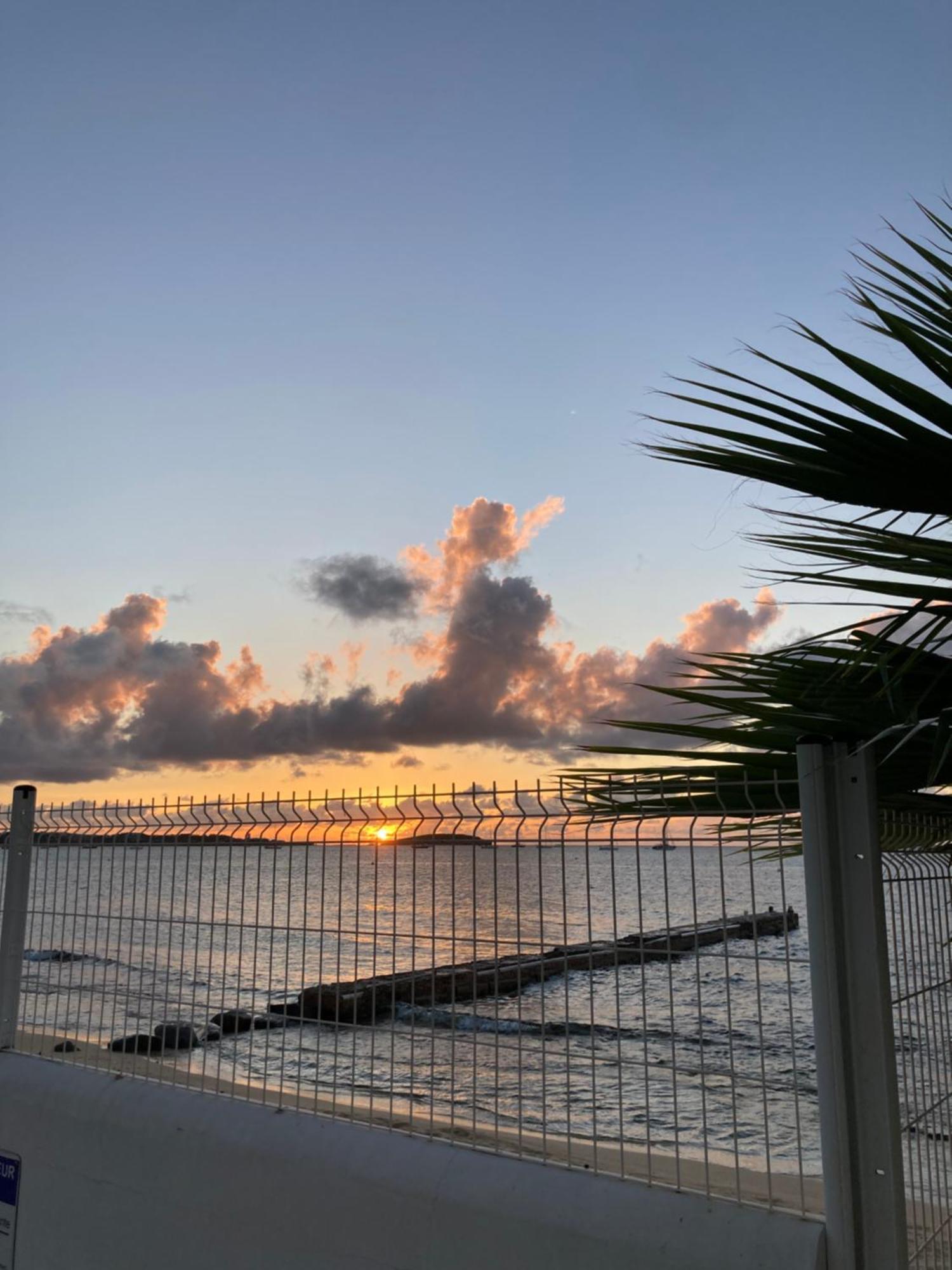 Appartement Pieds Dans L'Eau Vue Mer Acces Plage Et Piscine Marigot  Exterior foto